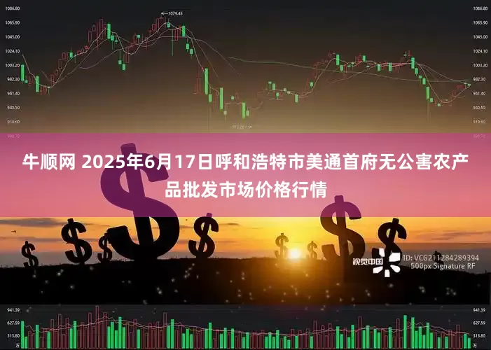 牛顺网 2025年6月17日呼和浩特市美通首府无公害农产品批发市场价格行情