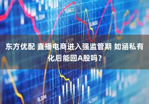 东方优配 直播电商进入强监管期 如涵私有化后能回A股吗？