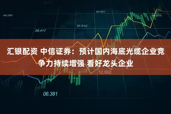 汇银配资 中信证券：预计国内海底光缆企业竞争力持续增强 看好龙头企业