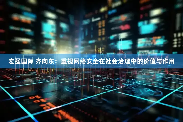 宏盈国际 齐向东：重视网络安全在社会治理中的价值与作用